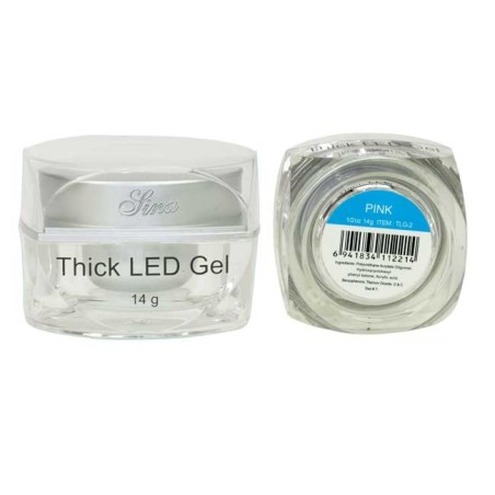 Led-Uv-Gel Epais Rose (14ml)