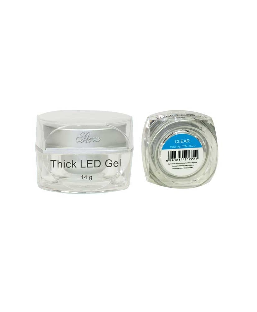 Led-Uv-Gel Epais Transparent (14ml)