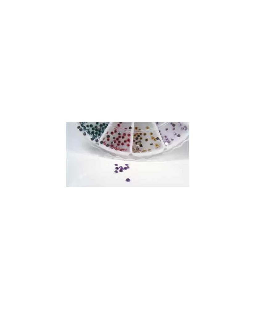 Strass Roue 12X48 Demi-Sphere 2mm -IB