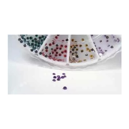 Strass Roue 12X48 Demi-Sphere 2mm -IB