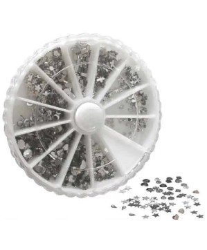 Strass Roue 12X48 Silver Assortis - IB