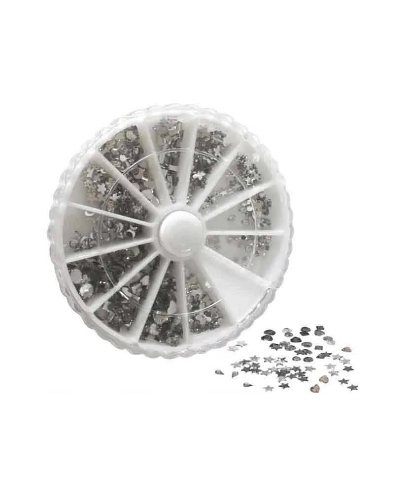 Strass Roue 12X48 Silver Assortis - IB