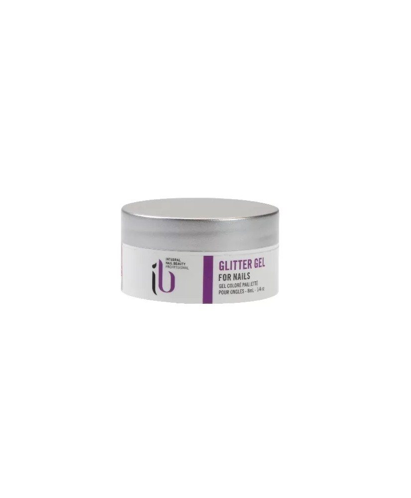 Gel Faux Ongles Paillettes Roses (8ml) - IB