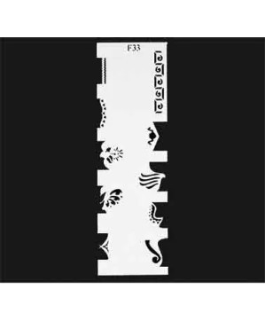 Pochoir Peint Faux Ongles X 4 - IB