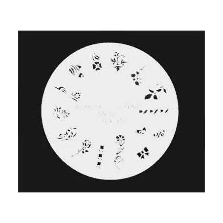 Pochoir Peint Faux Ongles Sd472 - IB