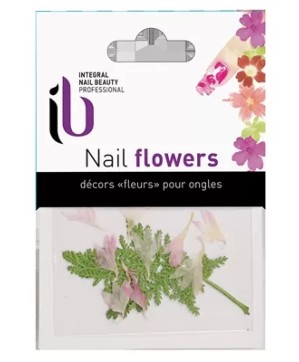 Fleurs Rose Nail Art - IB