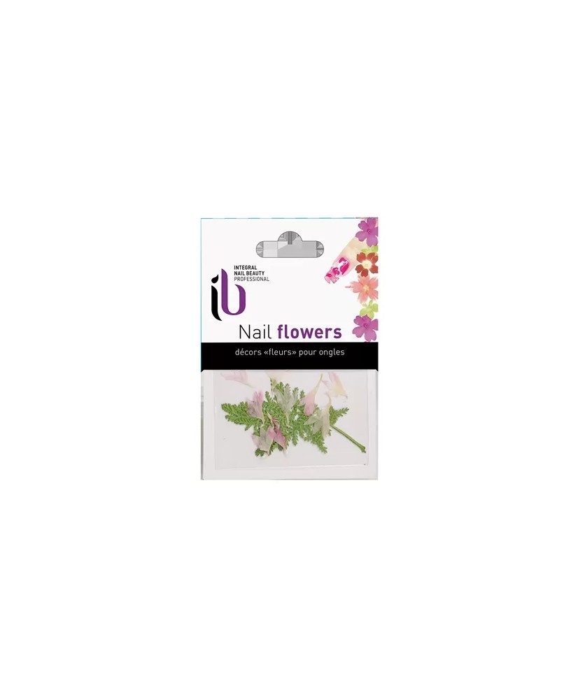 Fleurs Rose Nail Art - IB