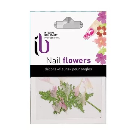 Fleurs Rose Nail Art - IB