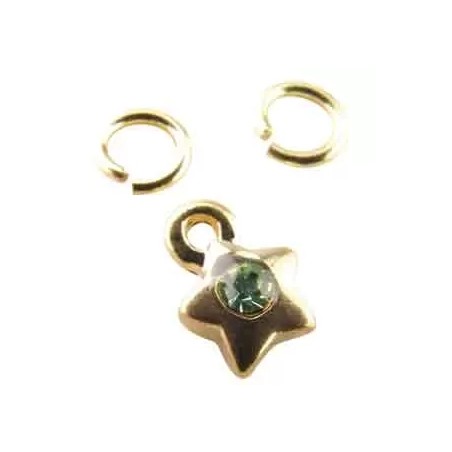Bijou Ongle Etoile 5 D Or - IB