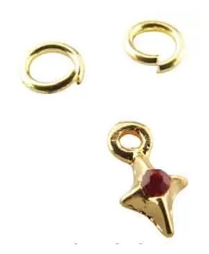 Bijou Ongle Etoile 4 D Or - IB