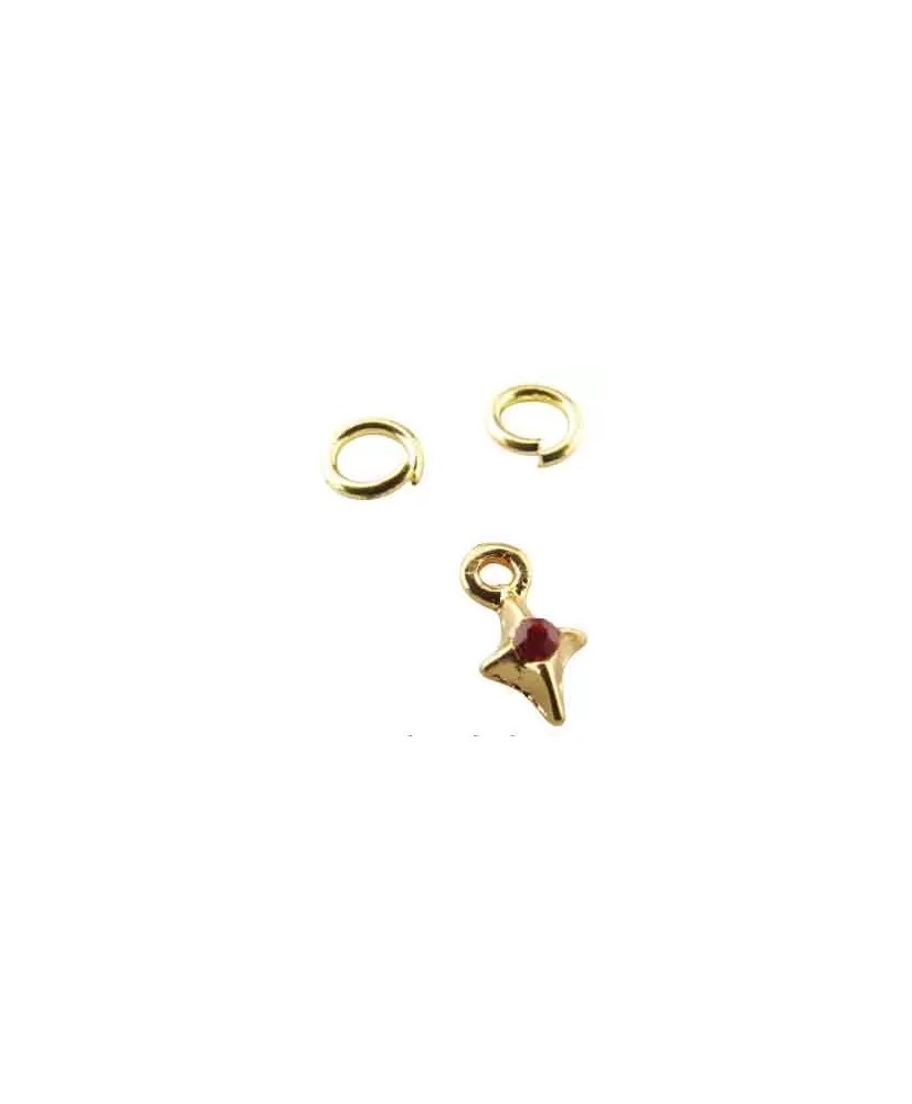 Bijou Ongle Etoile 4 D Or - IB