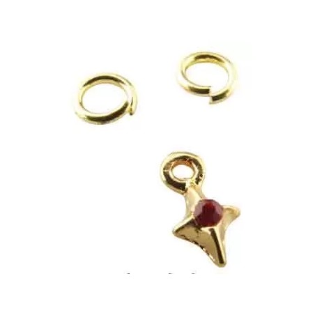 Bijou Ongle Etoile 4 D Or - IB