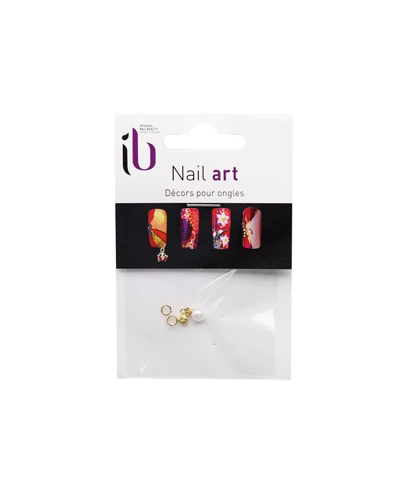 Bijou Or Dore Ongle Perle - IB