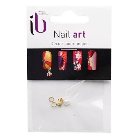 Bijou Or Dore Ongle Perle - IB
