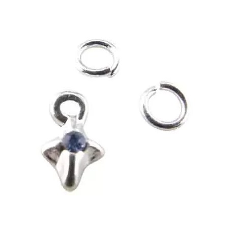 Bijou Ongle Etoile 4 Argent - IB