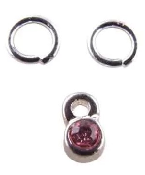 Bijou Ongle 1 Stras Argent - IB