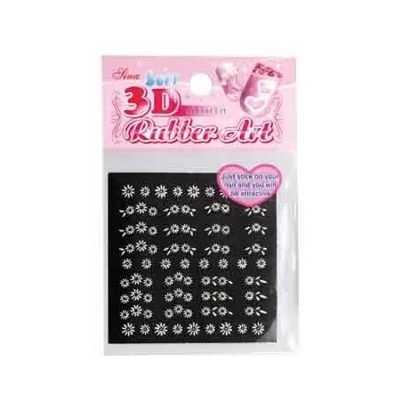 Décor Ongle Fleur Argent Xst139 - IB