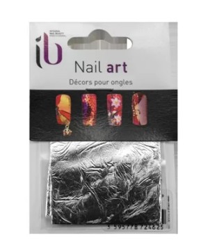 Manuc Décor Ongle Feuille Argent