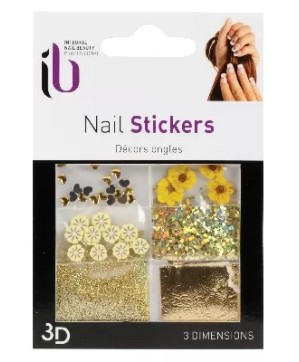 Nail-Art 6 Décors Or Dore - IB