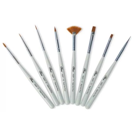 Kit 8 Pinceau Prof Nail-Art - IB
