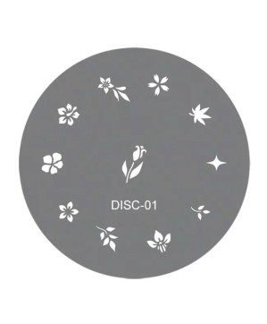 Stamp Tamponage Pochoir Disc-01 - IB