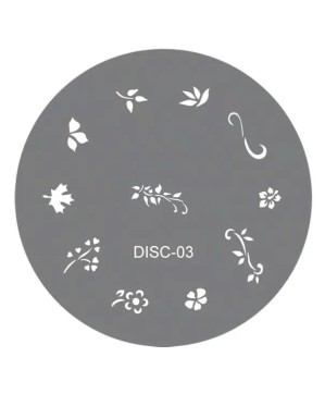 Stamp Tamponage Pochoir Disc-03 - IB