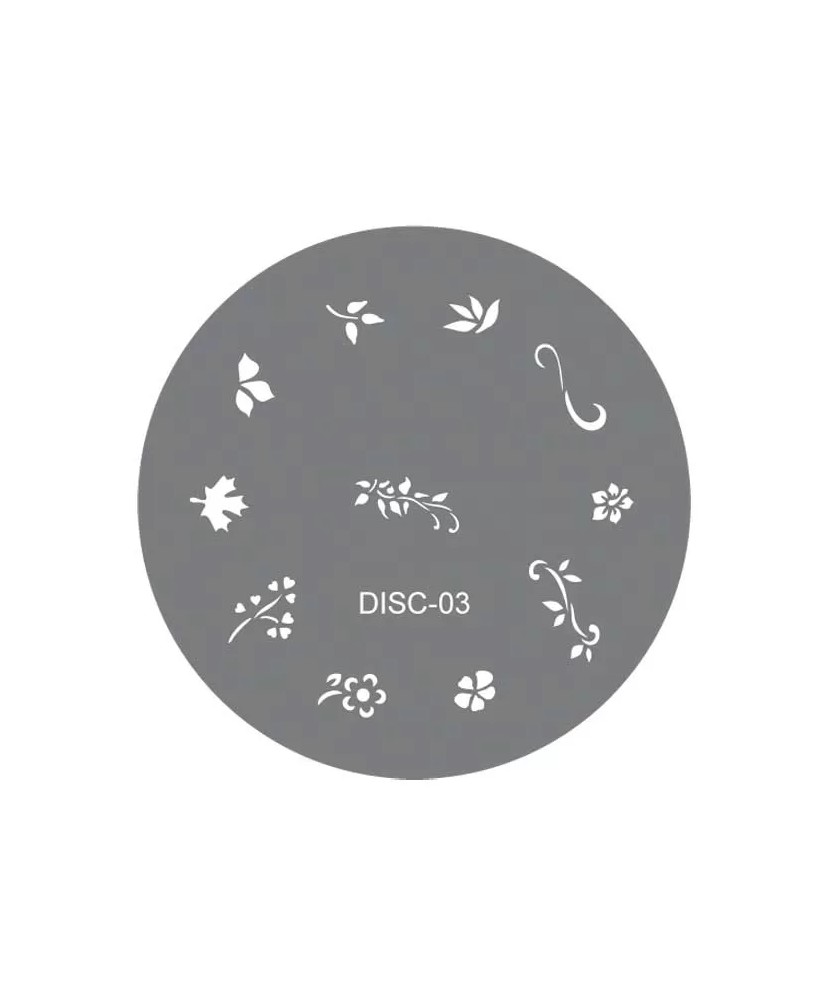 Stamp Tamponage Pochoir Disc-03 - IB