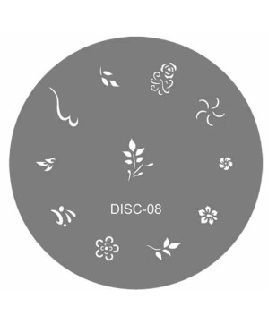 Stamp Tamponage Pochoir Disc-08 - IB