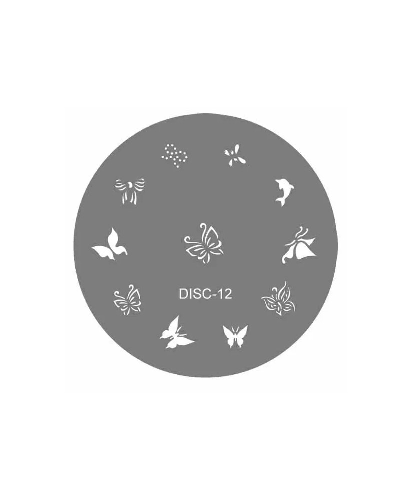 Stamp Tamponage Pochoir Disc-12 - IB