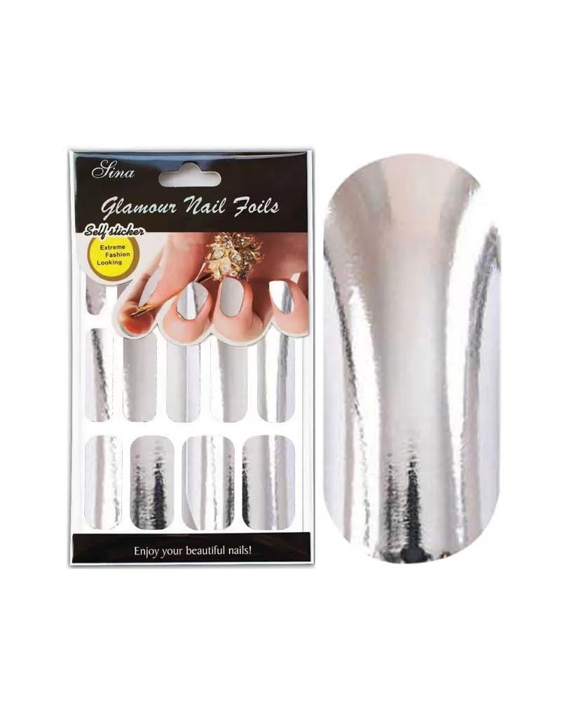 Feuille Stick Décorongle X15 Argent - IB