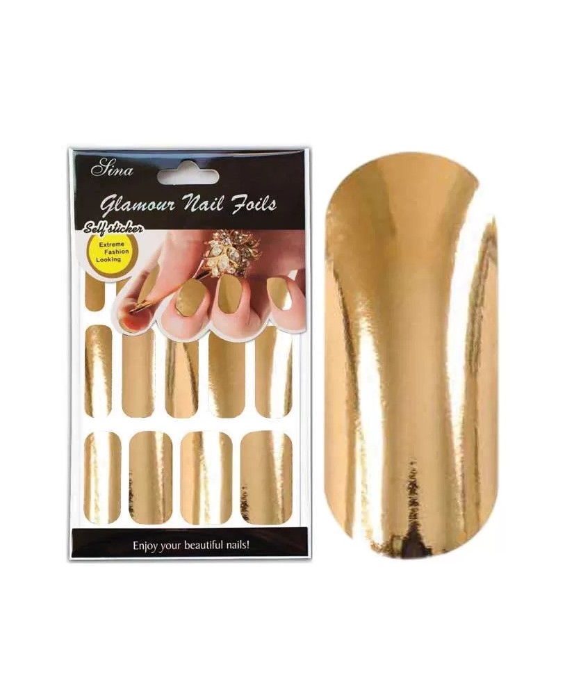 Feuille Stick Décorongle X15 Or Dore - IB