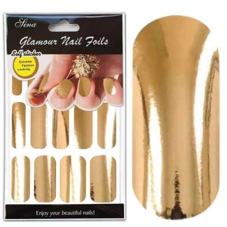 Feuille Stick Décorongle X15 Or Dore - IB