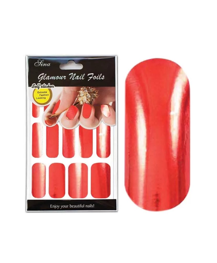 Feuille Stick Décorongle X15 Rouge - IB