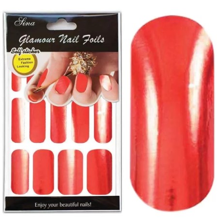 Feuille Stick Décorongle X15 Rouge - IB
