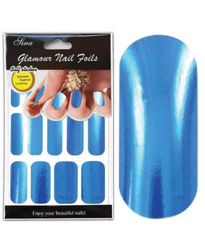 Feuille Stick Décorongle X15 Bleu - IB
