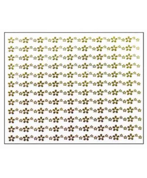 Décor Ongles Dore Fleurs Mns41 - IB