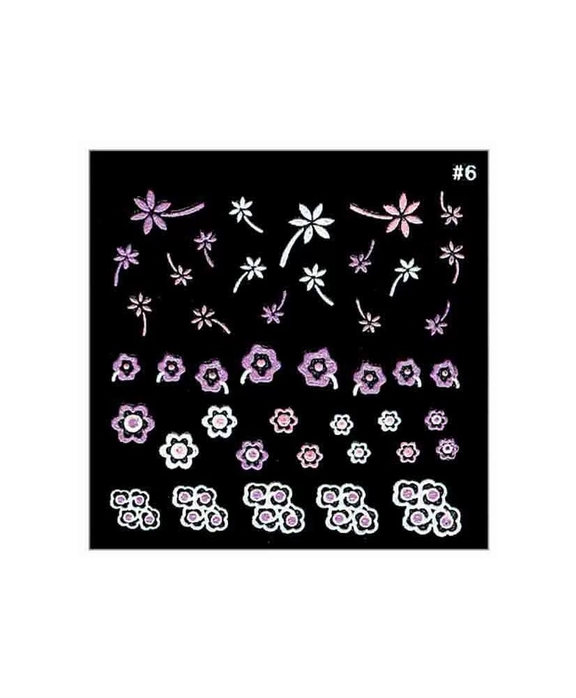 Décor Ongles Color Fleurs Xst24 - IB