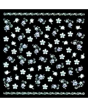 Décor Ongles Color Fleurs   Xts169 - IB