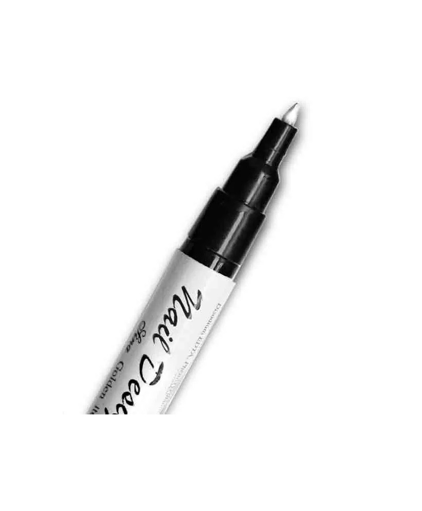 X-Crayon Blanc Nail Design Pen - IB