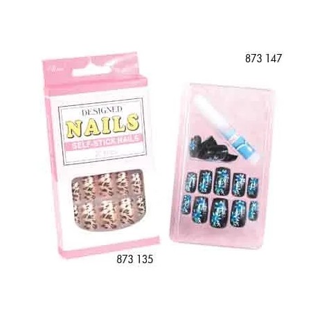 Faux Ongles X24  Goldy French - IB