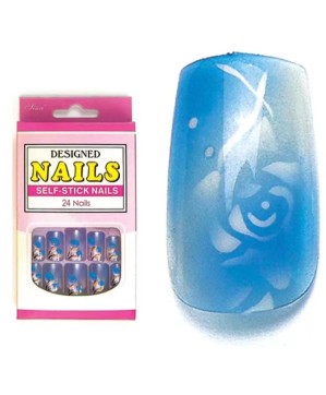 Faux Ongles X24 Orkis Bleu Azur - IB