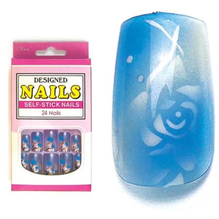 Faux Ongles X24 Orkis Bleu Azur - IB