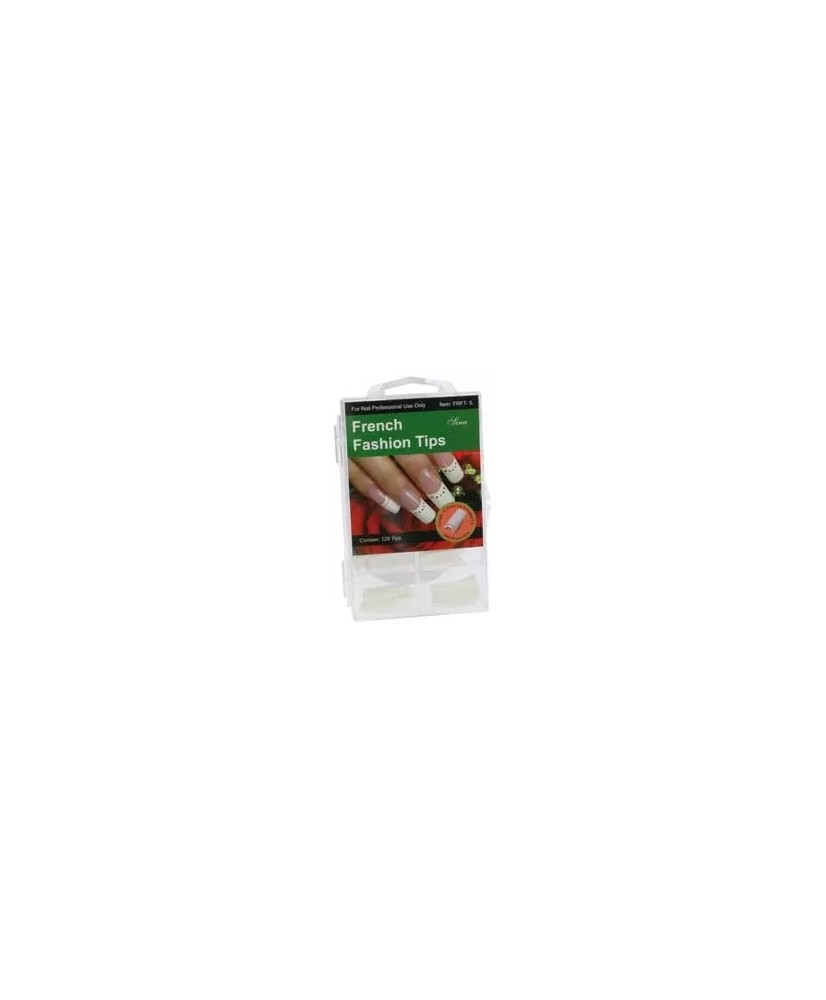 Faux Ongles x120 French-5 Blanc - IB