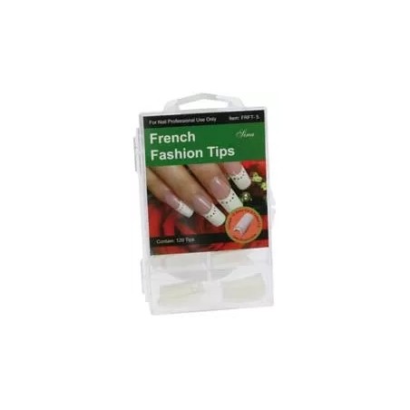 Faux Ongles x120 French-5 Blanc - IB