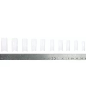 Faux Ongles Sacx100 Assortis Ceres Blanc - IB