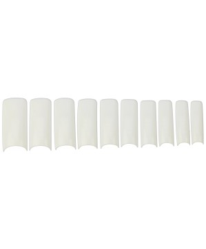 Faux Ongles x500  Blanc Luna Í Courbe 4