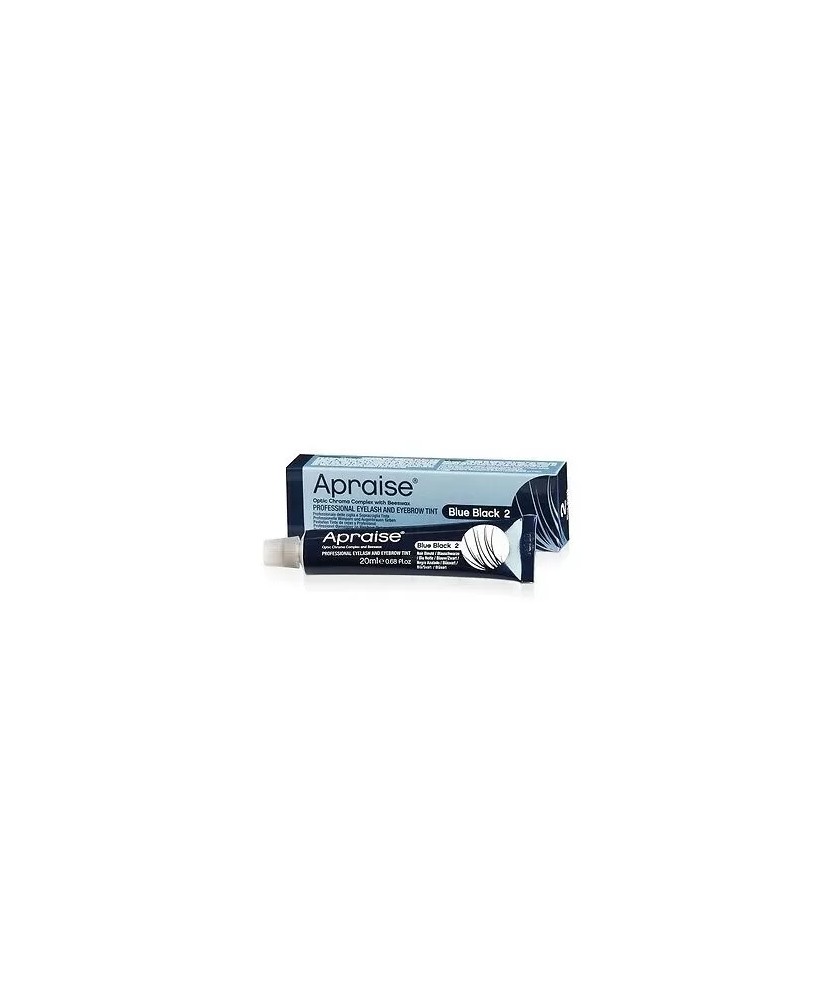 Teinture pour Cils APRAISE - Noir Bleu N°2, Tube 20 ml