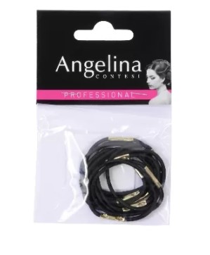 Elastique Gaine Medium Ponynail Noir x10 (35mm)