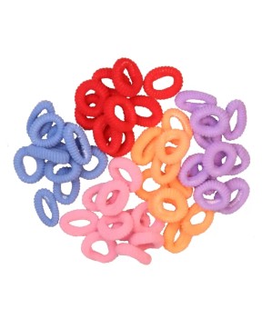 Elastique Velour Chouchou Multicolor X50