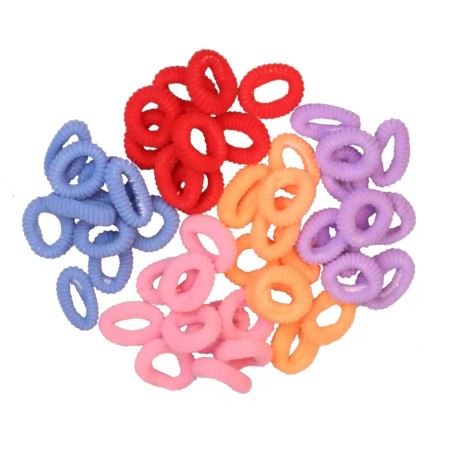 Elastique Velour Chouchou Multicolor X50
